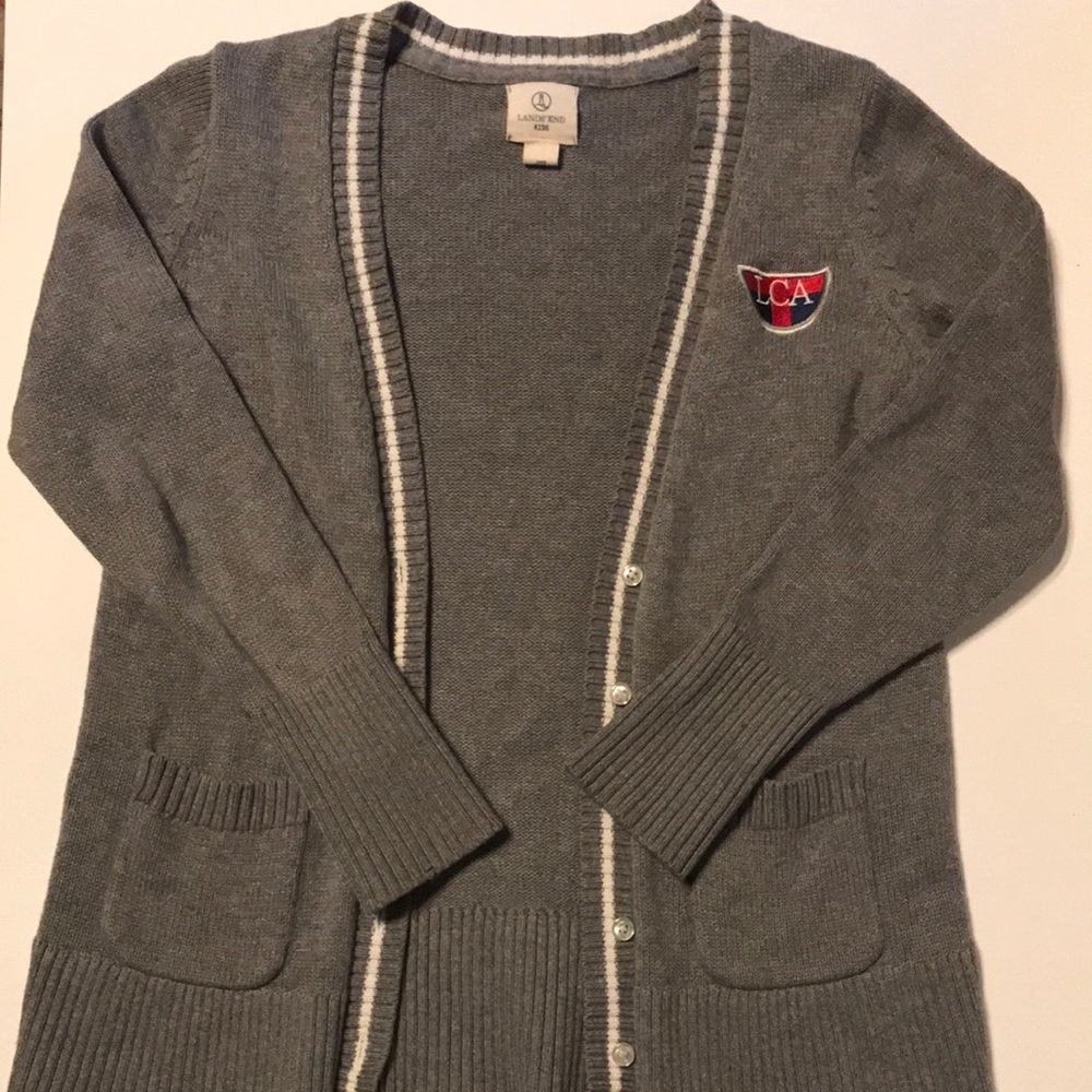LCA button front cardigan
